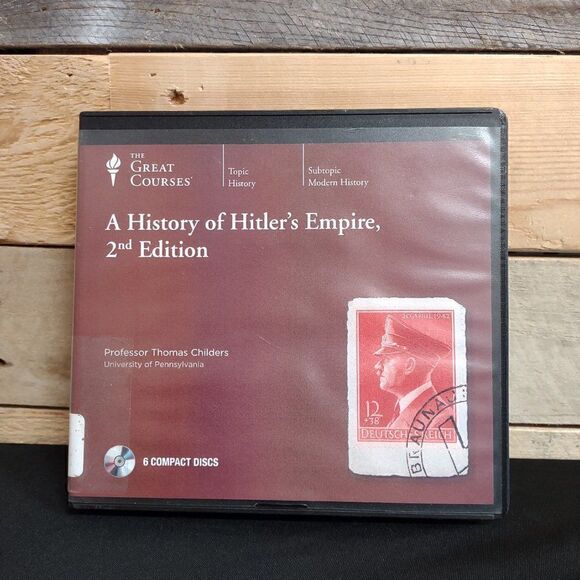 The Great Courses - A History of Hitler's Empire 2nd Edition 6 CDs - Picture 1 of 2